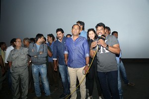 Jakkanna Movie Team Visits Hyderabad Theaters